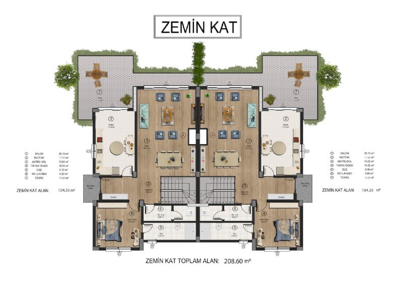 İkiz Zemin Kat