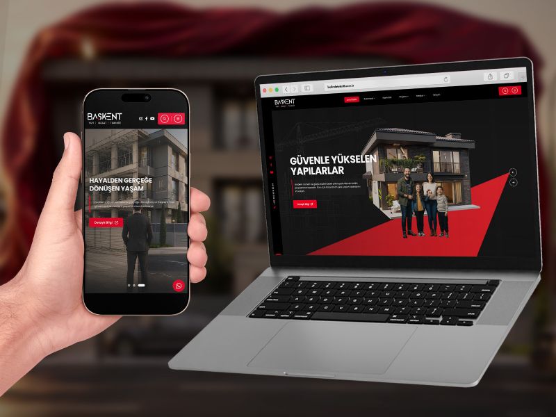 Başkent Yapı Dijital Varlığını Yeni Web Sitesi ile Güçlendirdi